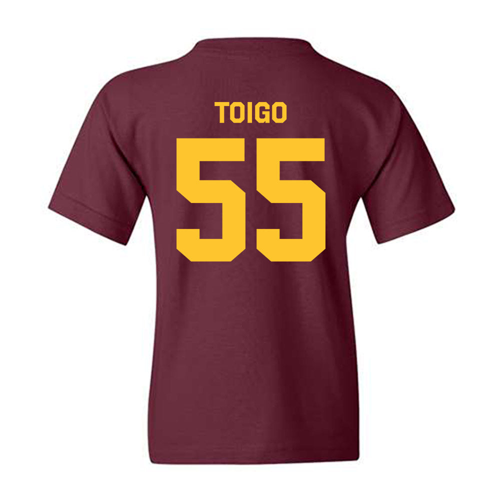 Arizona State - NCAA Baseball : Dean Toigo - Classic Shersey Youth T-Shirt-1