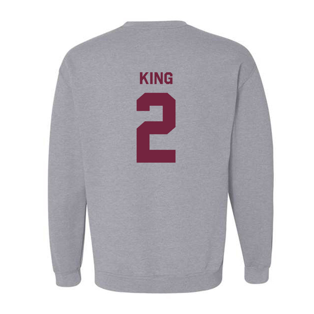 Arizona State - NCAA Baseball : Matt King - Classic Shersey Crewneck Sweatshirt-1