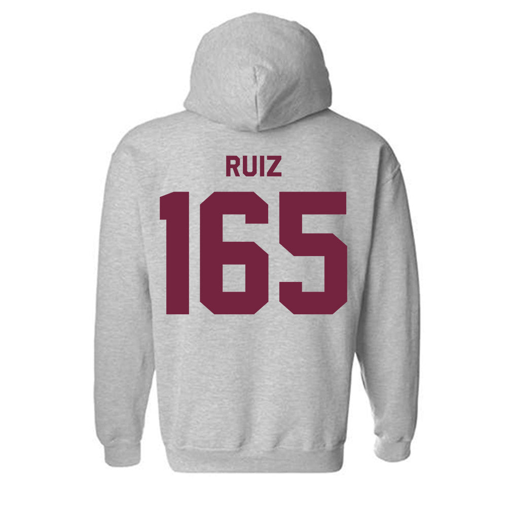 Arizona State - NCAA Wrestling : Nicco Ruiz - Classic Shersey Hooded Sweatshirt-1