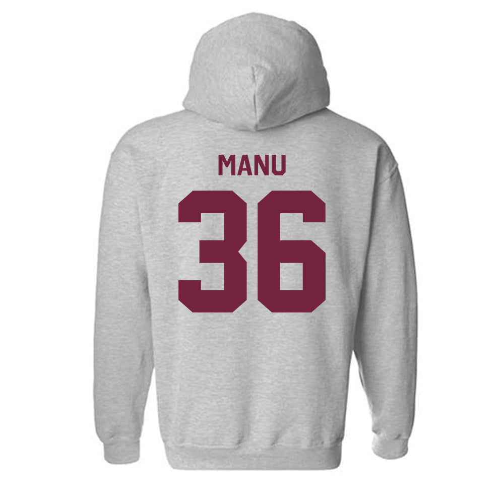Arizona State - NCAA Football : Salesi Manu - Classic Shersey Hooded Sweatshirt-1