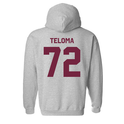 Arizona State - NCAA Football : Doughless Teloma - Classic Shersey Hooded Sweatshirt-1