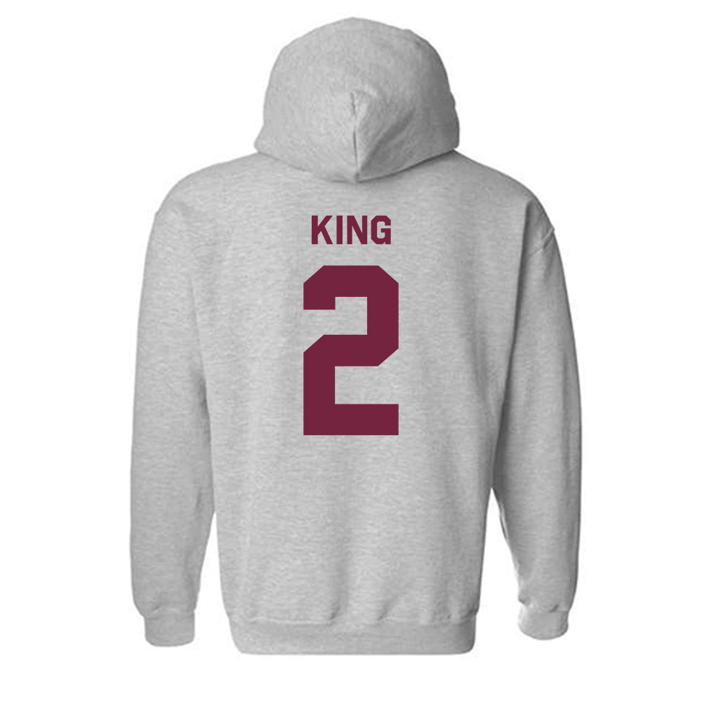 Arizona State - NCAA Baseball : Matt King - Classic Shersey Hooded Sweatshirt-1