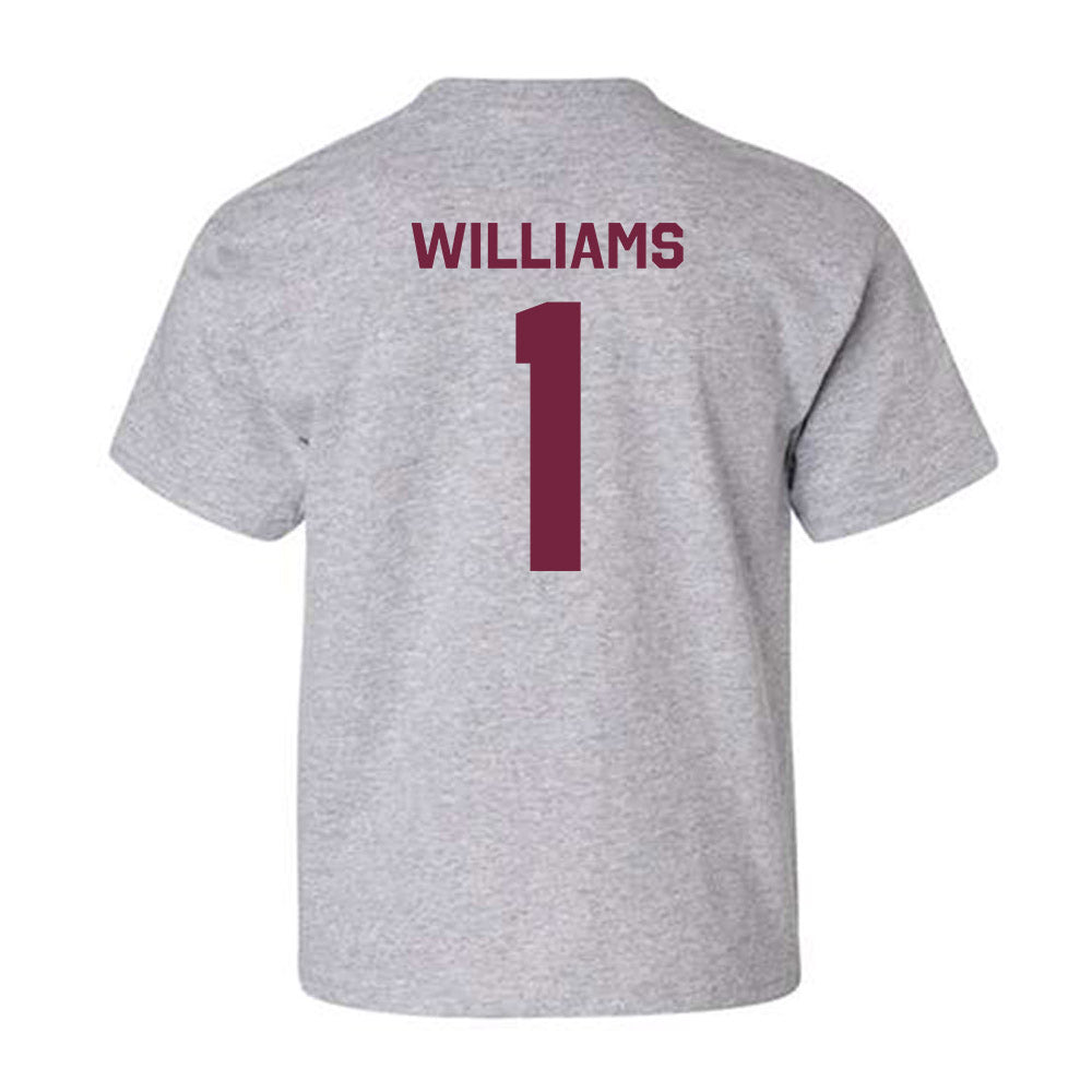 Arizona State - NCAA Women's Basketball : Amaya Williams - Classic Shersey Youth T-Shirt-1