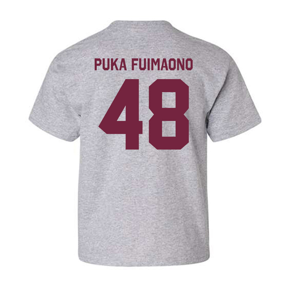 Arizona State - NCAA Football : Lee "Puka" Fuimaono - Classic Shersey Youth T-Shirt-1