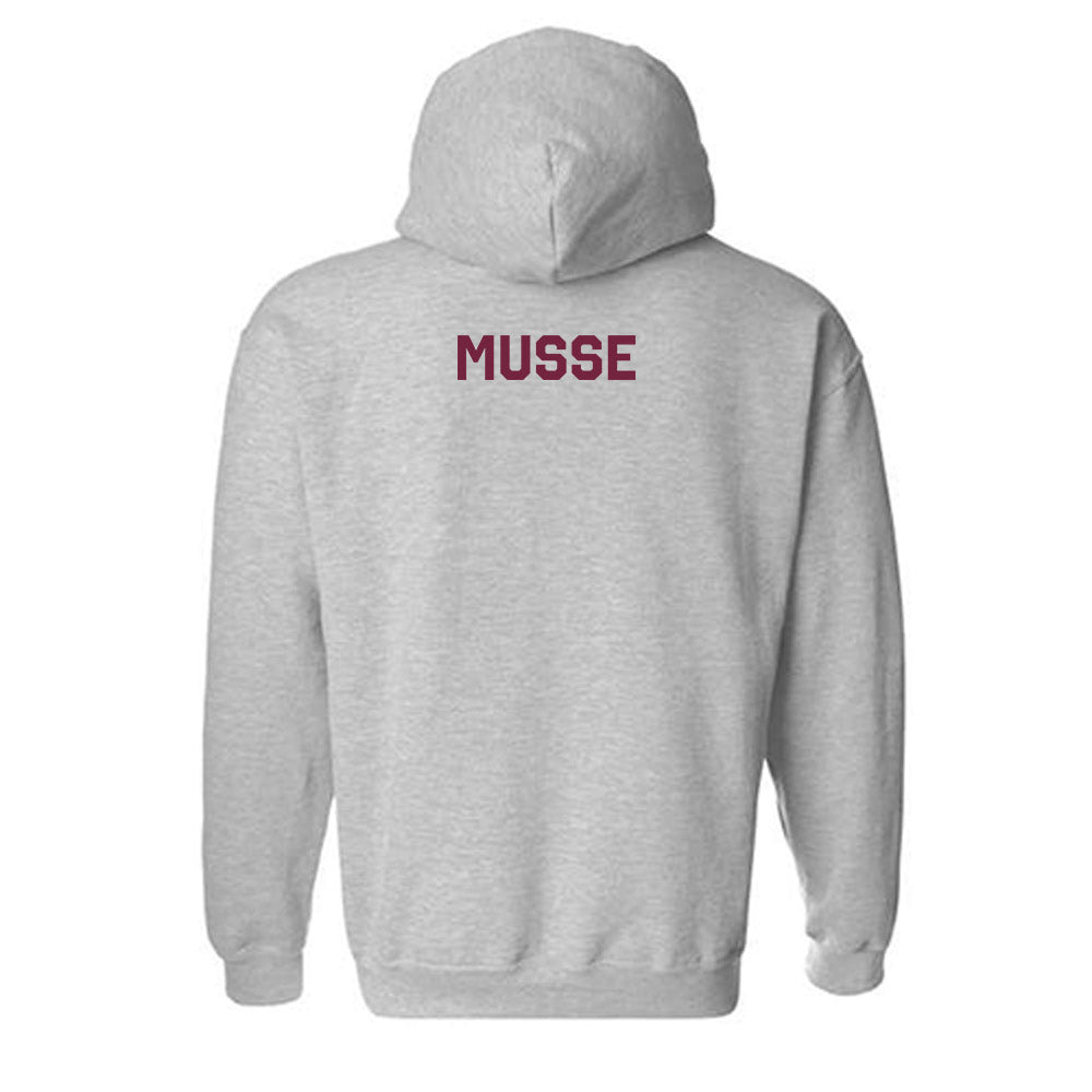 Arizona State - NCAA Men's Track & Field : Samantar Musse - Classic Shersey Hooded Sweatshirt-1