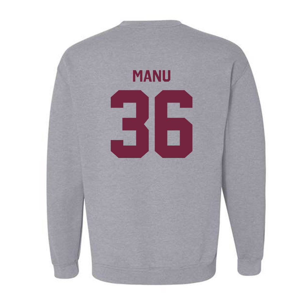 Arizona State - NCAA Football : Salesi Manu - Classic Shersey Crewneck Sweatshirt-1