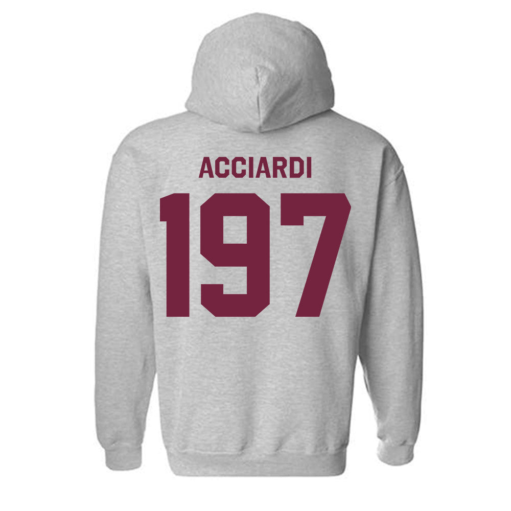 Arizona State - NCAA Wrestling : Max Acciardi - Classic Shersey Hooded Sweatshirt-1