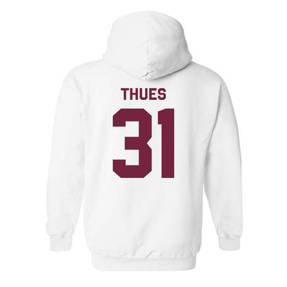 Arizona State - NCAA Football : Zeth Thues - Classic Shersey Hooded Sweatshirt-3