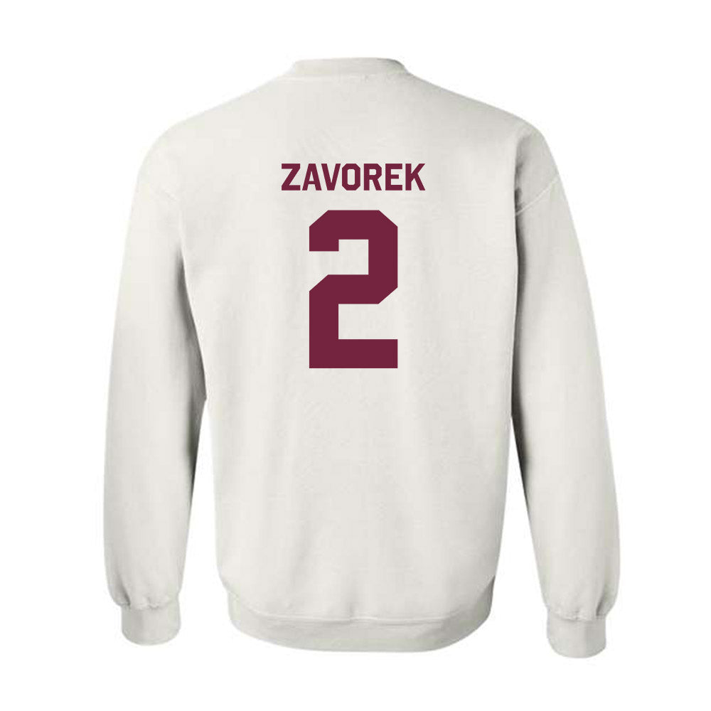 Arizona State - NCAA Baseball : Beckett Zavorek - Classic Shersey Crewneck Sweatshirt-1