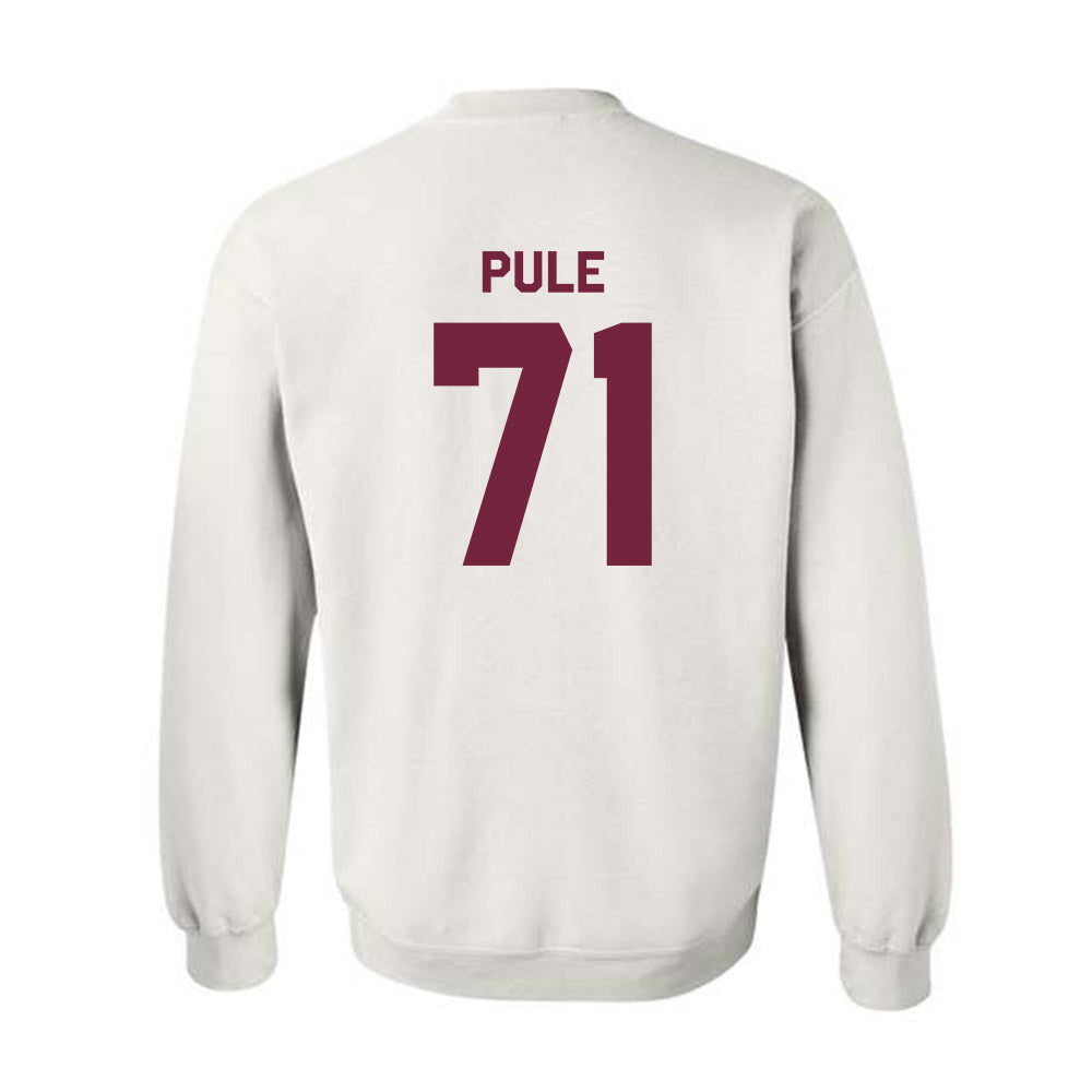 Arizona State - NCAA Football : Makua Pule - Classic Shersey Crewneck Sweatshirt-1