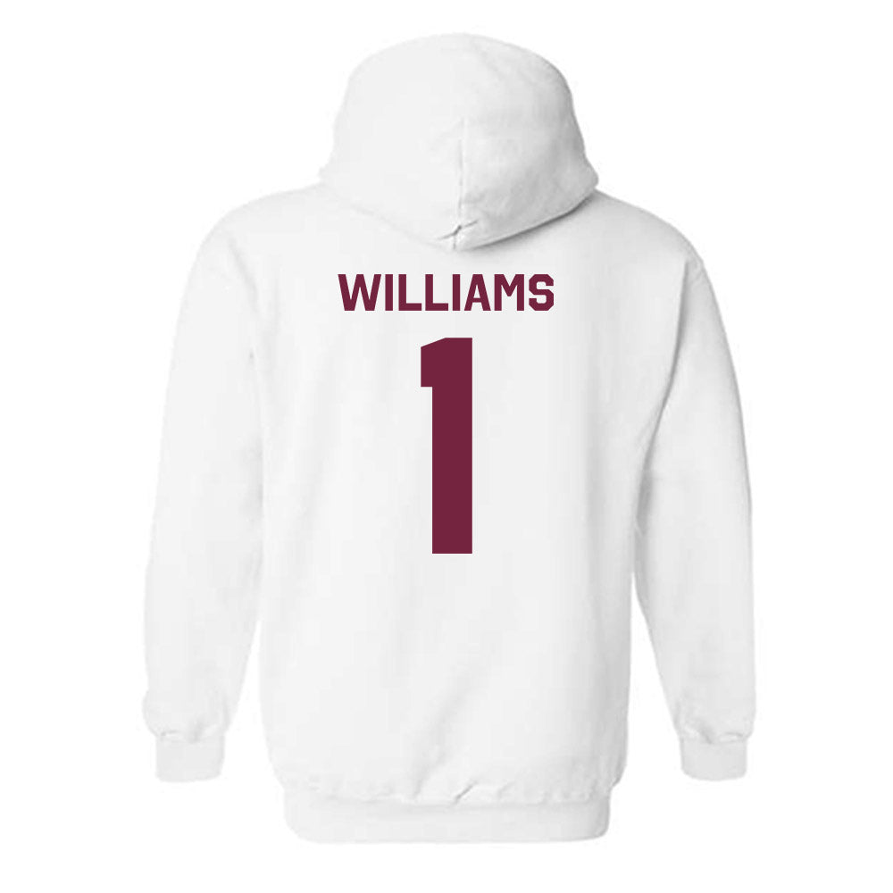 Arizona State - NCAA Women's Basketball : Amaya Williams - Classic Shersey Hooded Sweatshirt-1