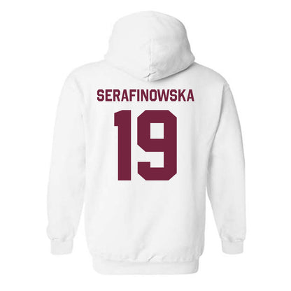 Arizona State - NCAA Women's Volleyball : Antonina Serafinowska - Classic Shersey Hooded Sweatshirt-3