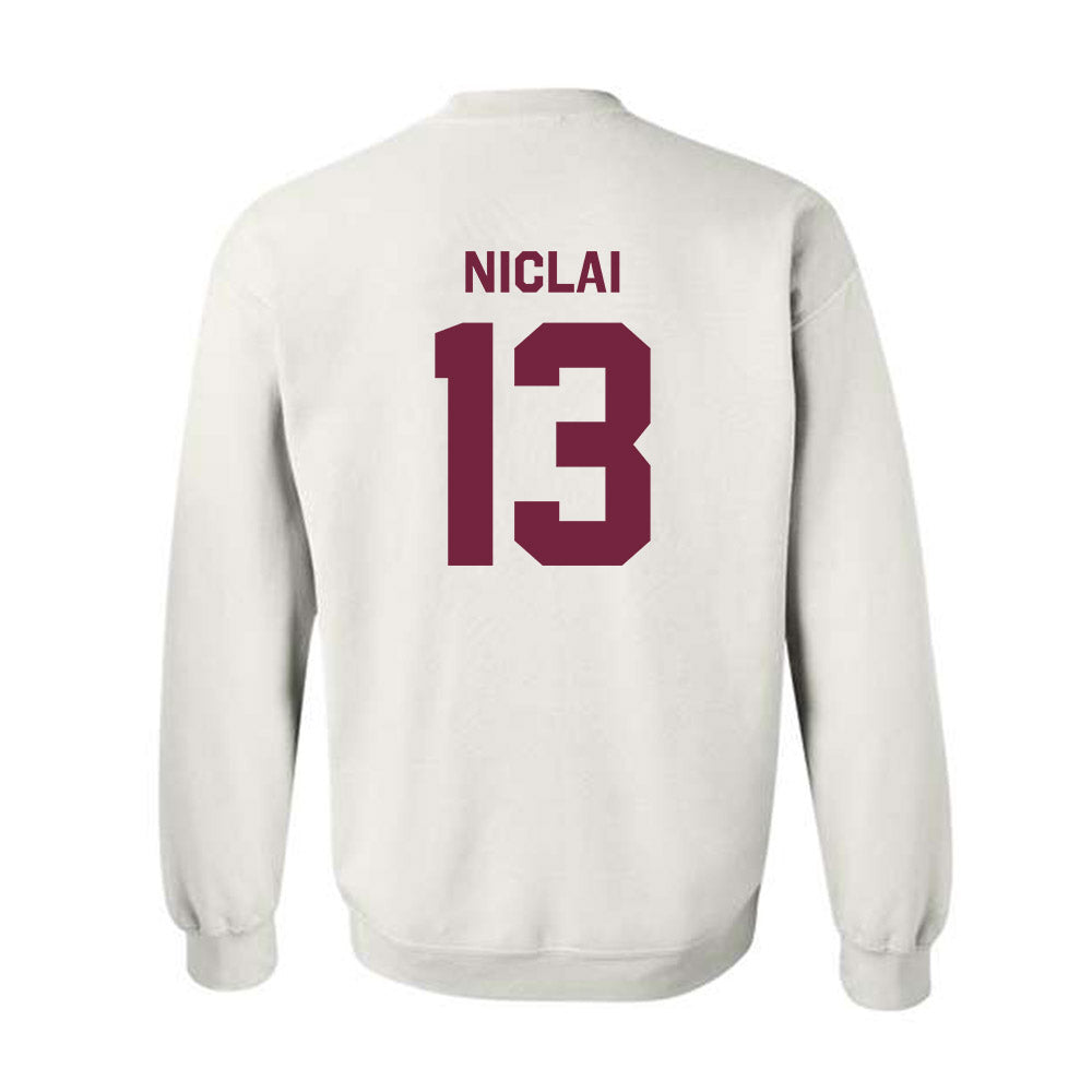 Arizona State - NCAA Baseball : Coen Niclai - Classic Shersey Crewneck Sweatshirt-1