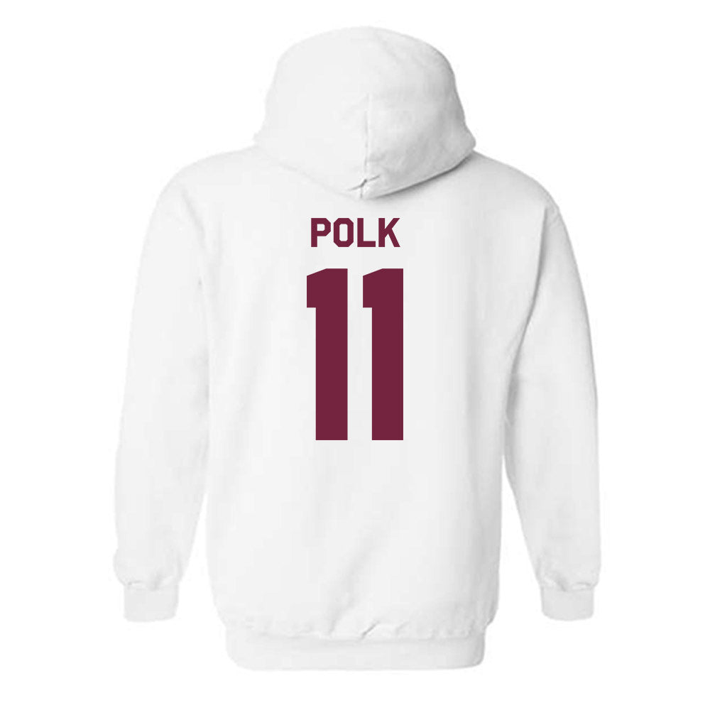 Arizona State - NCAA Men's Basketball : Kash Polk - Classic Shersey Hooded Sweatshirt-1