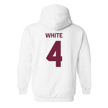 Arizona State - NCAA Beach Volleyball : Addy White - Classic Shersey Hooded Sweatshirt-1
