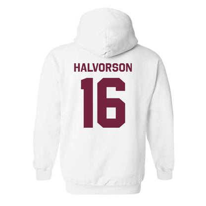 Arizona State - NCAA Baseball : Wyatt Halvorson - Classic Shersey Hooded Sweatshirt-1