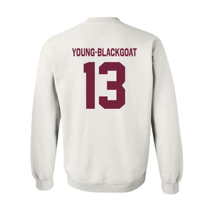 Arizona State - NCAA Football : Prayer Young-Blackgoat - Classic Shersey Crewneck Sweatshirt-3