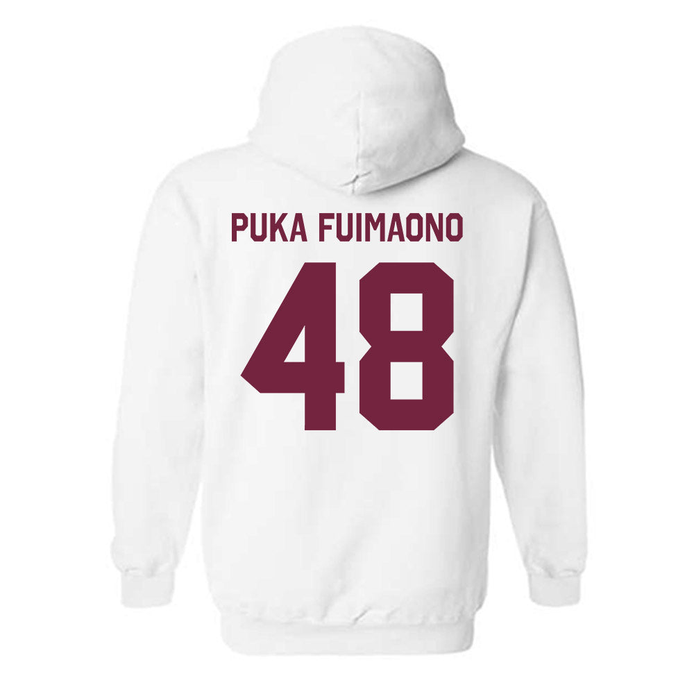 Arizona State - NCAA Football : Lee "Puka" Fuimaono - Classic Shersey Hooded Sweatshirt-1