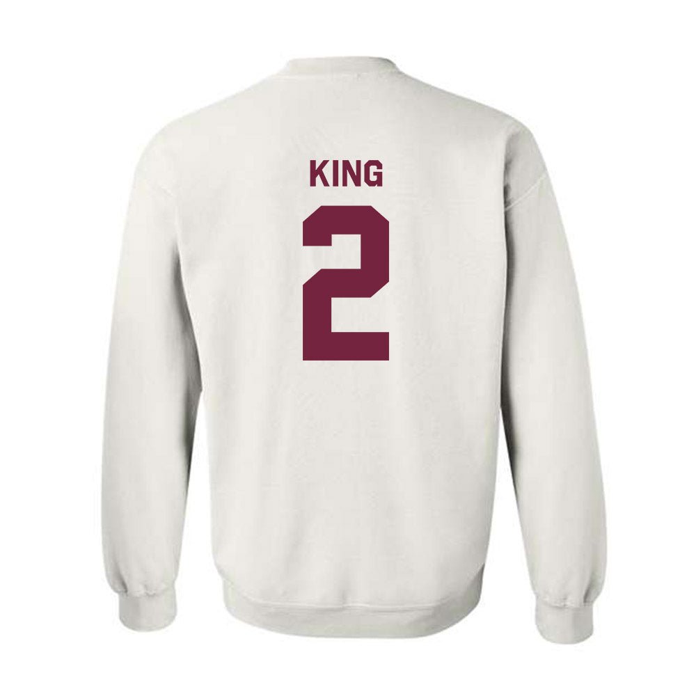 Arizona State - NCAA Baseball : Matt King - Classic Shersey Crewneck Sweatshirt-1