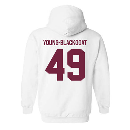Arizona State - NCAA Football : Prayer Young-Blackgoat - Classic Shersey Hooded Sweatshirt-1