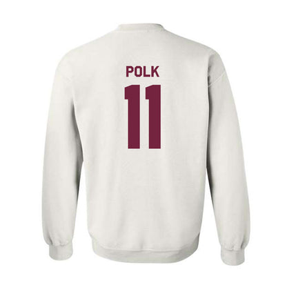Arizona State - NCAA Men's Basketball : Kash Polk - Classic Shersey Crewneck Sweatshirt-1