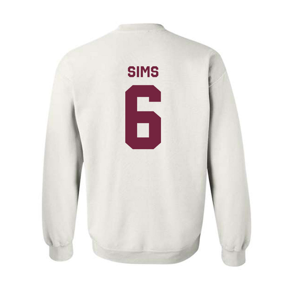 Arizona State - NCAA Football : Jeff Sims - Classic Shersey Crewneck Sweatshirt-1