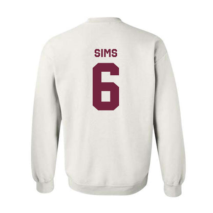 Arizona State - NCAA Football : Jeff Sims - Classic Shersey Crewneck Sweatshirt-1