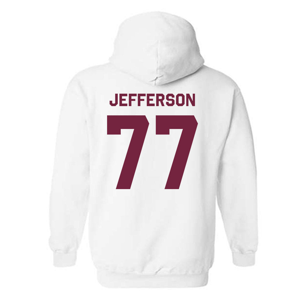 Arizona State - NCAA Football : Matai Jefferson - Classic Shersey Hooded Sweatshirt-1