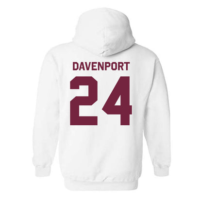 Arizona State - NCAA Women's Basketball : Deborah Davenport - Classic Shersey Hooded Sweatshirt-1