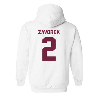 Arizona State - NCAA Baseball : Beckett Zavorek - Classic Shersey Hooded Sweatshirt-1