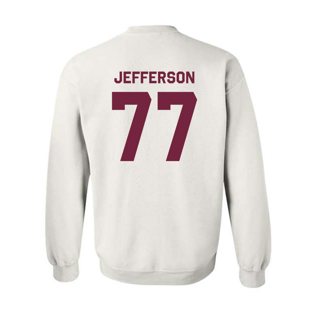 Arizona State - NCAA Football : Matai Jefferson - Classic Shersey Crewneck Sweatshirt-1