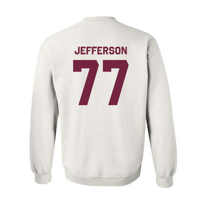 Arizona State - NCAA Football : Matai Jefferson - Classic Shersey Crewneck Sweatshirt-1