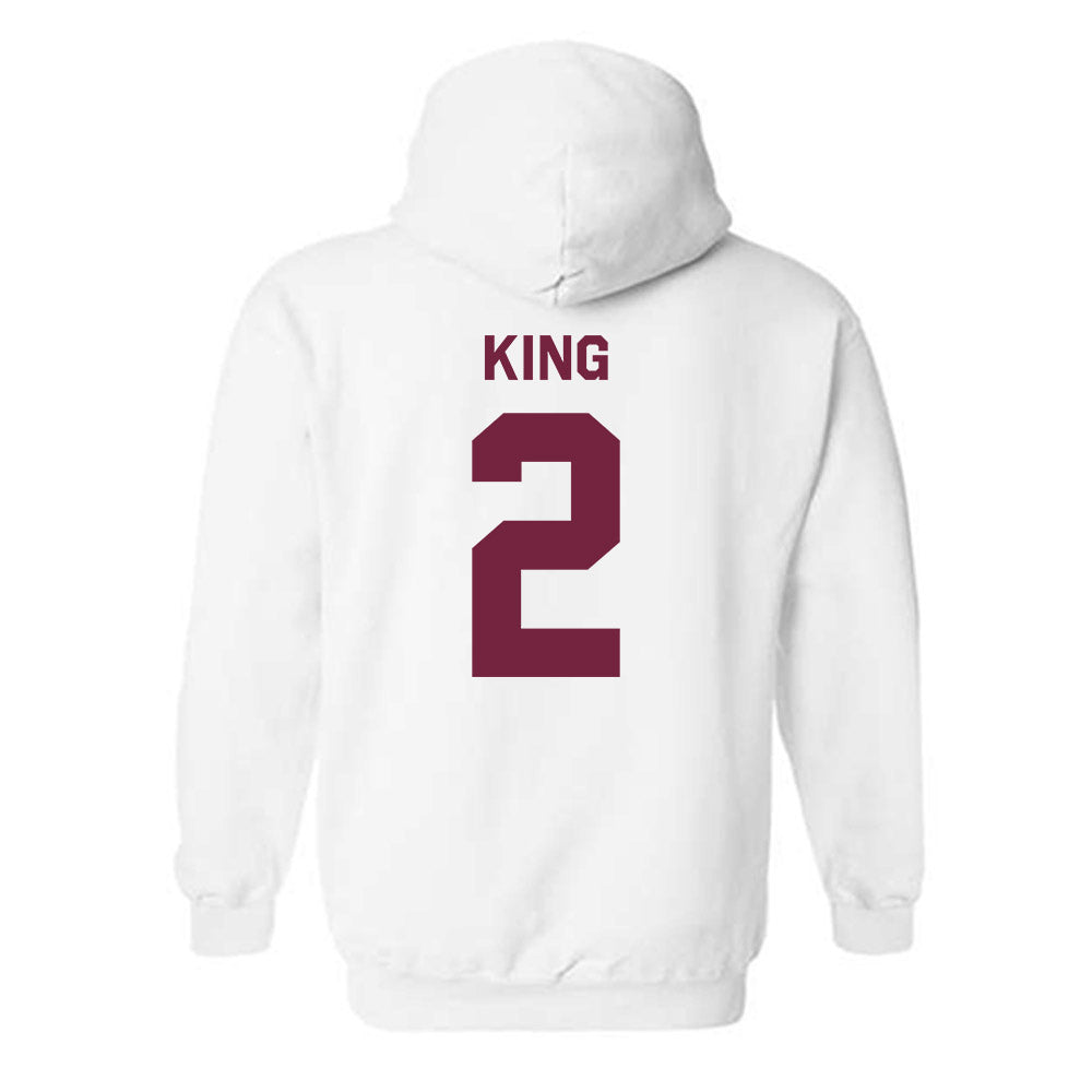 Arizona State - NCAA Baseball : Matt King - Classic Shersey Hooded Sweatshirt-1