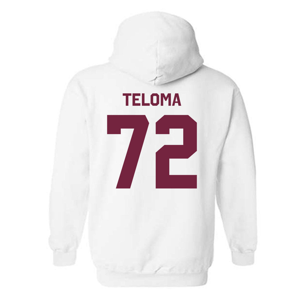 Arizona State - NCAA Football : Doughless Teloma - Classic Shersey Hooded Sweatshirt-1