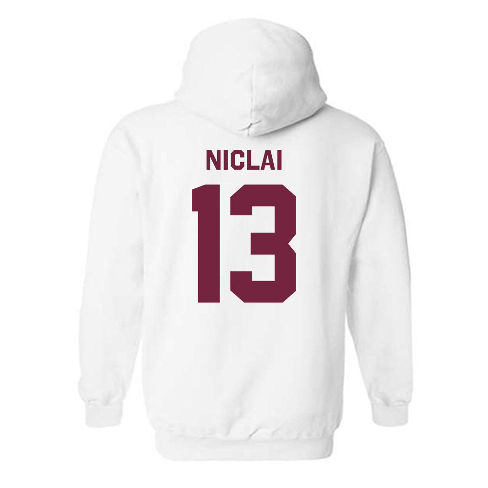 Arizona State - NCAA Baseball : Coen Niclai - Classic Shersey Hooded Sweatshirt-1