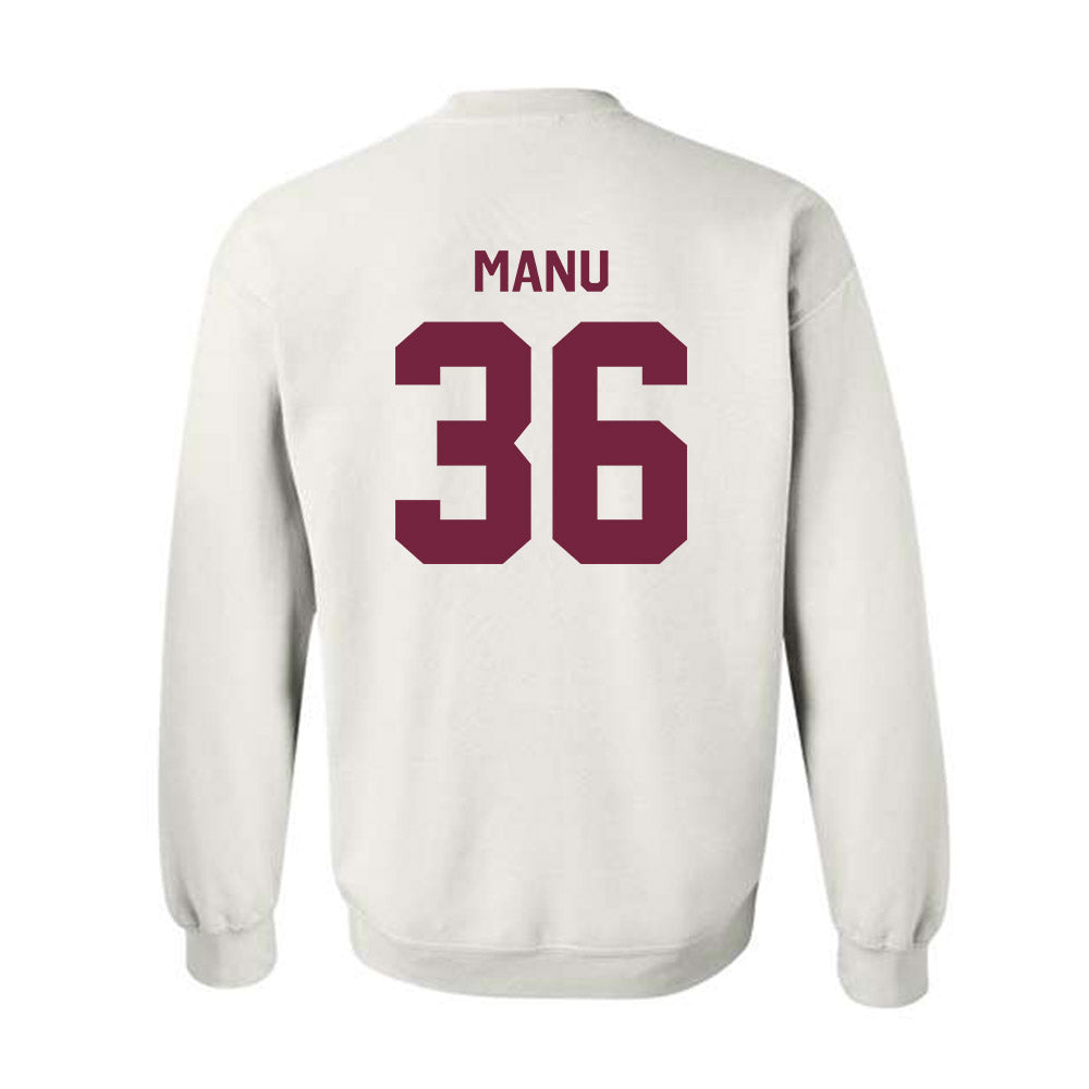 Arizona State - NCAA Football : Salesi Manu - Classic Shersey Crewneck Sweatshirt-1