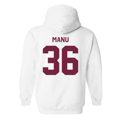 Arizona State - NCAA Football : Salesi Manu - Classic Shersey Hooded Sweatshirt-1