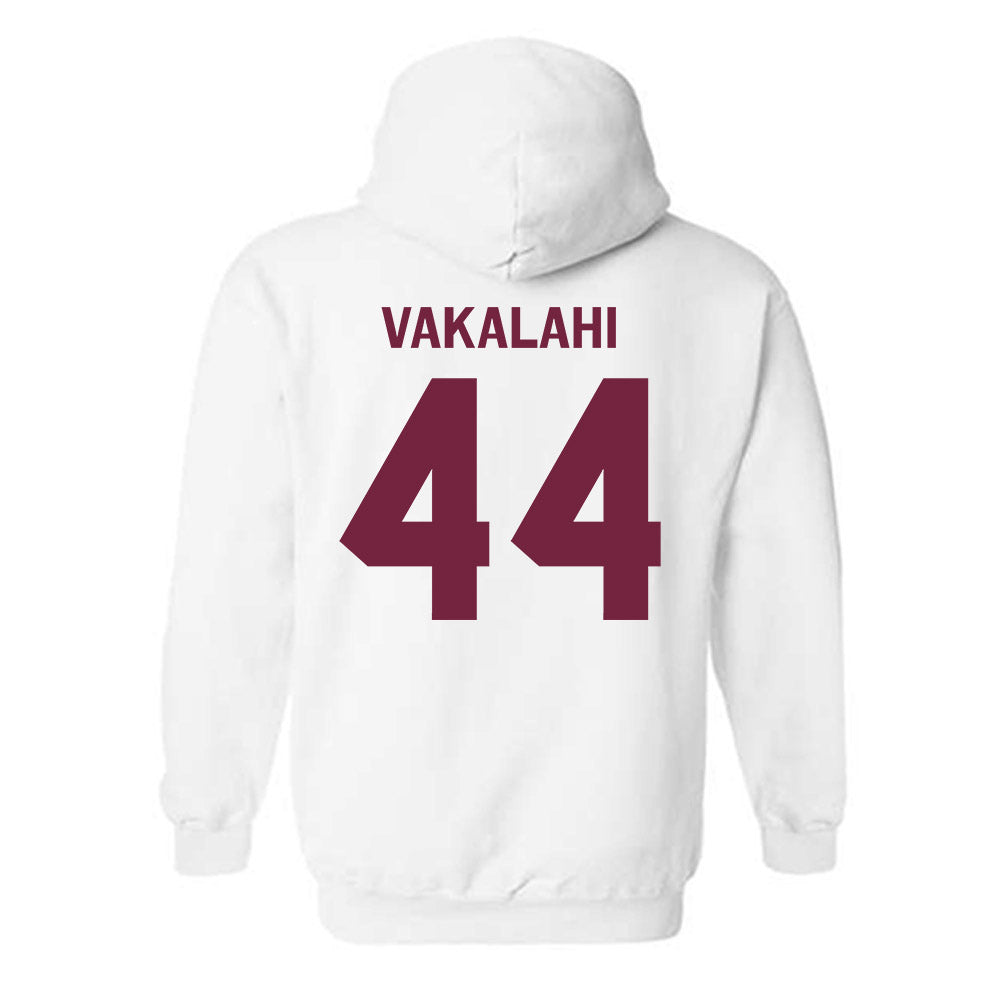 Arizona State - NCAA Football : Kirtland Vakalahi - Classic Shersey Hooded Sweatshirt-1