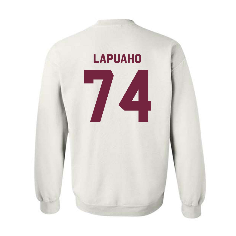 Arizona State - NCAA Football : Siosaia Lapuaho - Classic Shersey Crewneck Sweatshirt-3