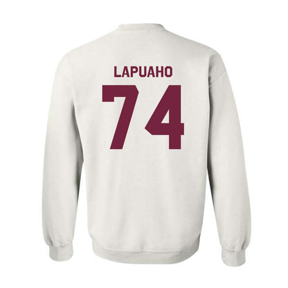 Arizona State - NCAA Football : Siosaia Lapuaho - Classic Shersey Crewneck Sweatshirt-3