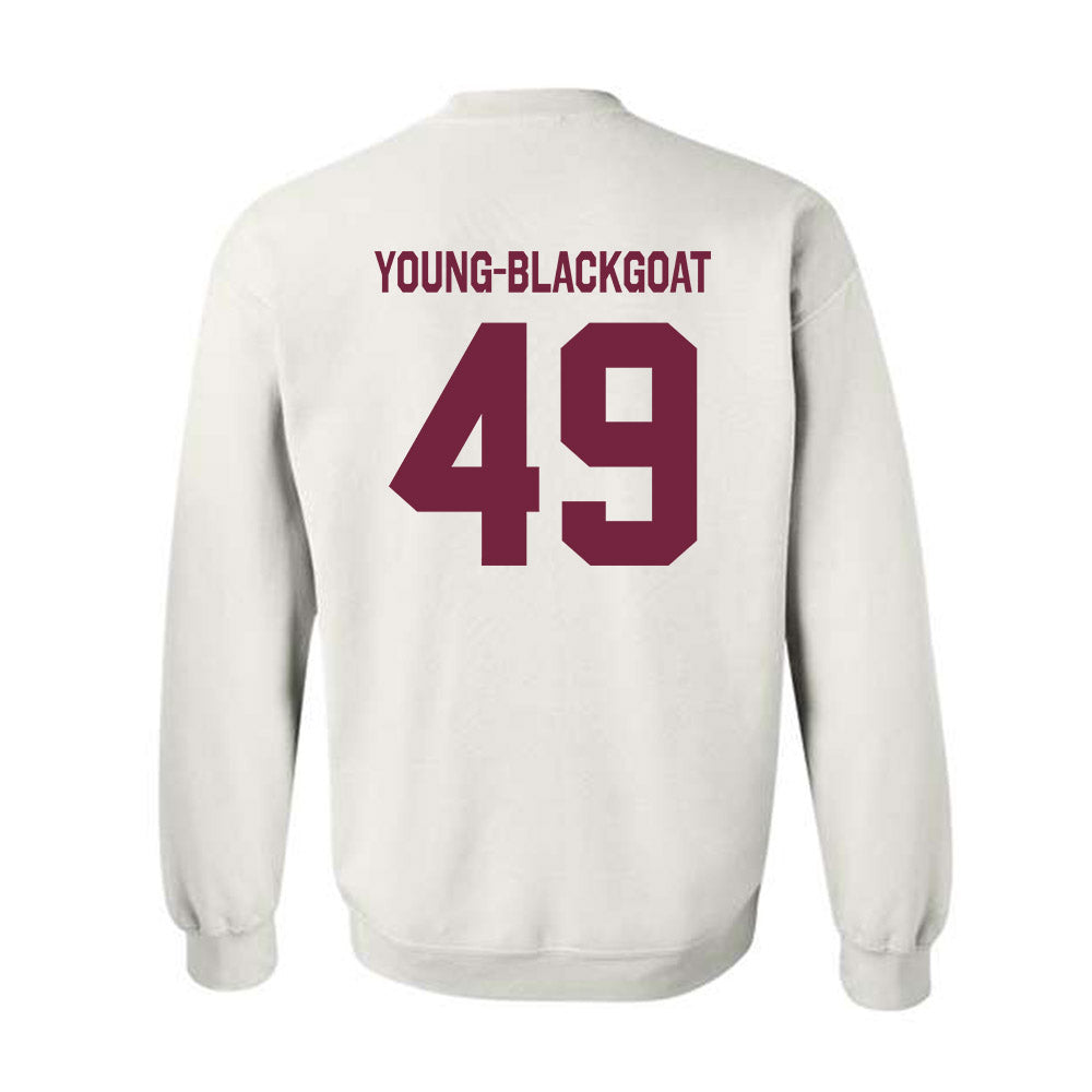 Arizona State - NCAA Football : Prayer Young-Blackgoat - Classic Shersey Crewneck Sweatshirt-1
