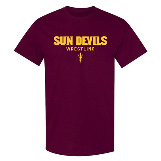 Arizona State - NCAA Wrestling : Luke Isaak - Classic Shersey T-Shirt-0