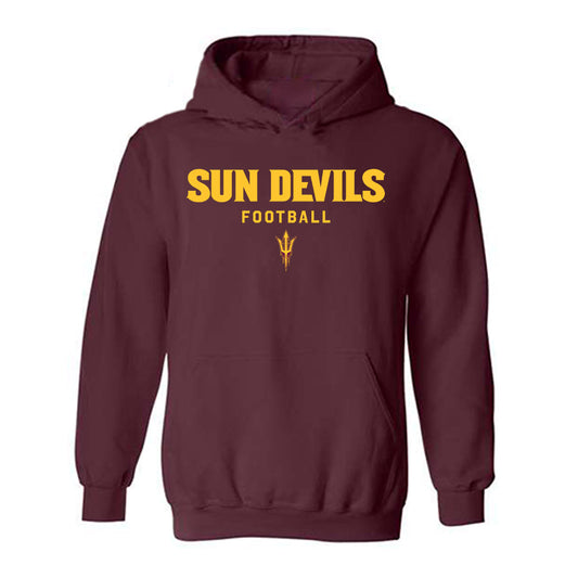Arizona State - NCAA Football : Jalen Moss - Classic Shersey Hooded Sweatshirt-0