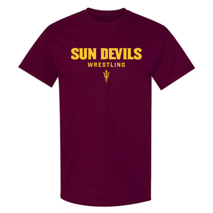 Arizona State - NCAA Wrestling : Azizbek Fayzullaev - Classic Shersey T-Shirt-0