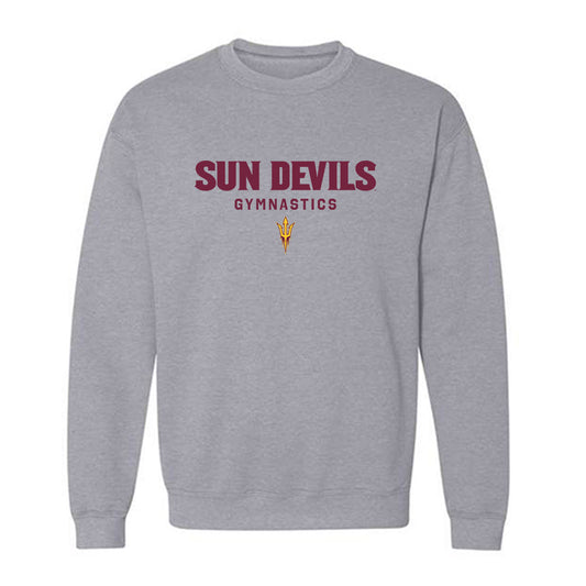 Arizona State - NCAA Women's Gymnastics : Kaydence Lockhart - Classic Shersey Crewneck Sweatshirt-0