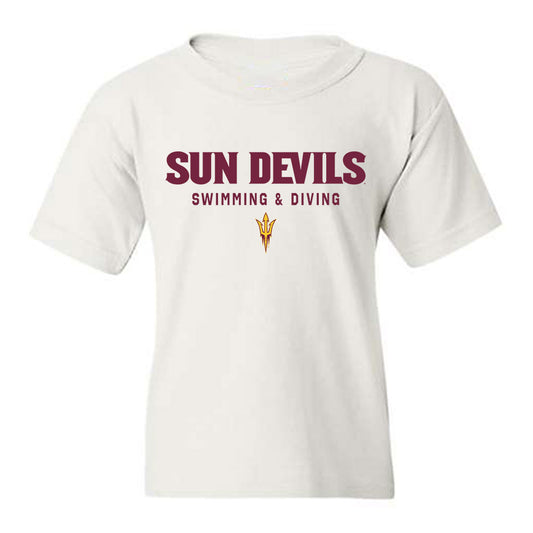 Arizona State - NCAA Men's Swimming & Diving : Jake Mason - Classic Shersey Youth T-Shirt-0