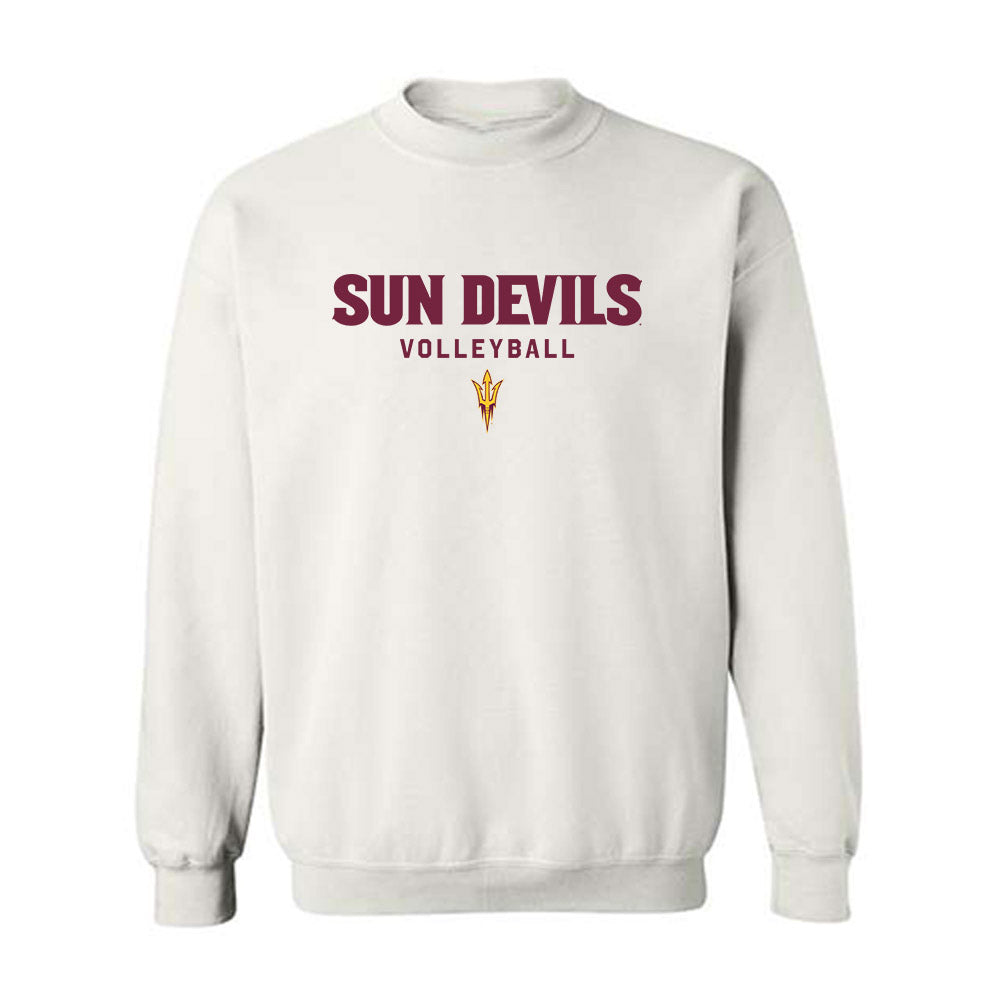 Arizona State - NCAA Women's Volleyball : Maeva Schalk - Classic Shersey Crewneck Sweatshirt-1