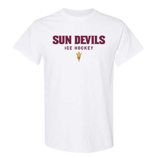 Arizona State - NCAA Men's Ice Hockey : Logan Morrell - Classic Shersey T-Shirt-0