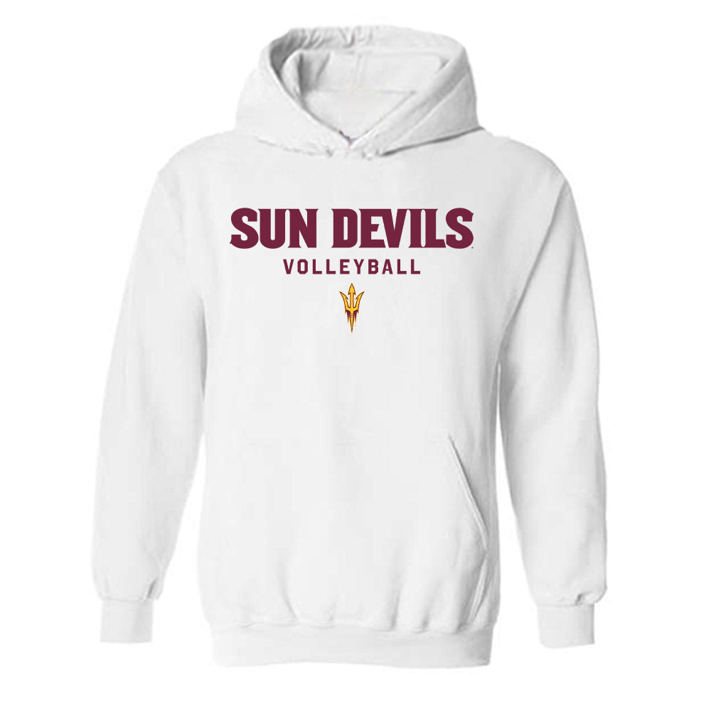 Arizona State - NCAA Women's Volleyball : Grace Martin - Classic Shersey Hooded Sweatshirt-1