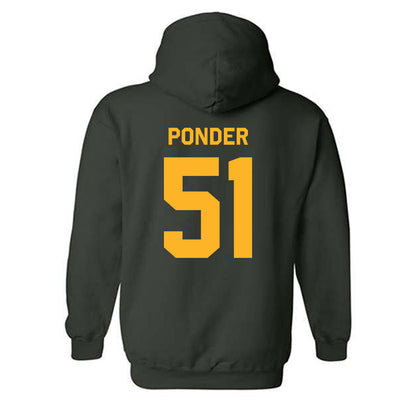 Baylor - NCAA Football : Garrick Ponder - Classic Shersey Hooded Sweatshirt-1